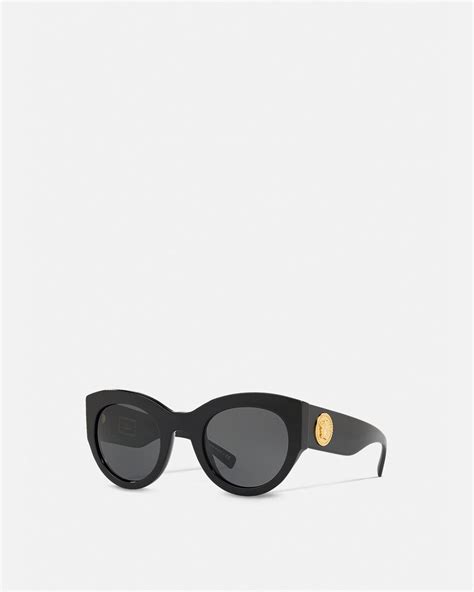 black versace tribute sunglasses|versace black sunglasses men.